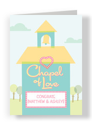 Chapel of Love 5x7 Folded Card