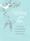 Wishing You Love 5x7 Folded Card