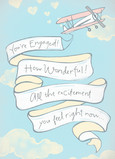 Helicopter Engagement Banner 5x7 Folded Card