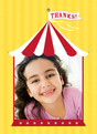 Circus Thanks 3.75x5.25 Folded Card
