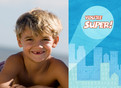 Superhero Thanks 5.25x3.75 Folded Card