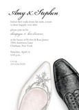 Wedding Shoes 5x7 Flat Card