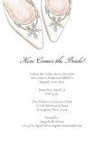 Bride Shoes 5x7 Flat Card