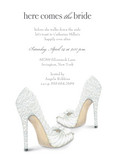 Here Comes the Bride Heels 5x7 Flat Card