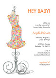 Hey Baby Dress 5x7 Flat Card