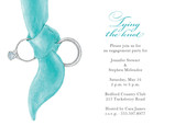 Tying the Knot Rings 7x5 Flat Card