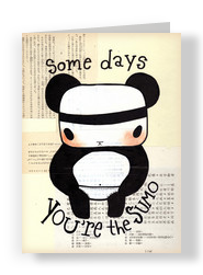 Youre the Sumo 5x7 Folded Card