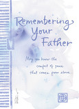 Remembering Your Father 5x7 Folded Card