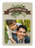 Natural Fathers Day 5x7 Folded Card