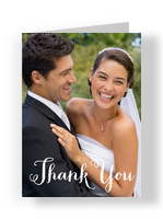 Thank You Overlay 3.75x5.25 Folded Card