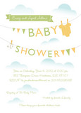 Laundry Line Shower 5x7 Flat Card