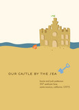 Castle by the Sea 5x7 Flat Card