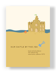 Castle by the Sea 5x7 Flat Card
