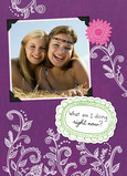 Just Missing You 5x7 Folded Card
