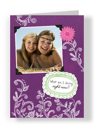Just Missing You 5x7 Folded Card