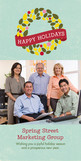 Holiday Wreath 4x8 Flat Card