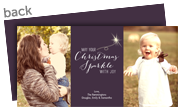 Christmas Sparkle 8x4 Flat Card