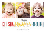 Christmakwanzakkuh 7x5 Flat Card