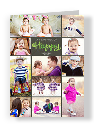 Year Full of Happy 5x7 Folded Card