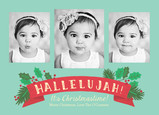 Hallelujah 7x5 Flat Card