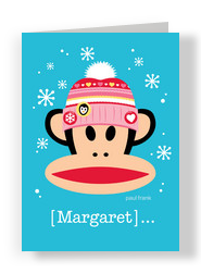 Cozy Winter Hat 5x7 Folded Card