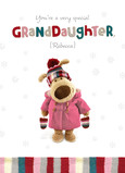 Special Warm Granddaughter 5x7 Folded Card