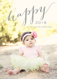 Happy 2013 Overlay 5x7 Flat Card