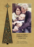 Merry Little Tree 5x7 Flat Card