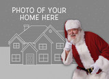 Your Home Santa 7x5 Folded Card