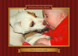 Taste Holiday Spirit 7x5 Folded Card