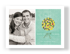 Wishing Joy Season 7x5 Flat Card