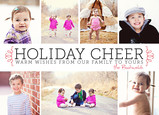 Holiday Cheer Banner 7x5 Flat Card