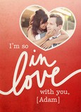 So In Love 5x7 Folded Card