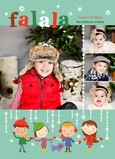 Christmas Caroling Photos 5x7 Flat Card