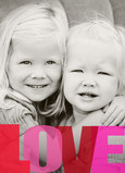 Love Overlay 5x7 Folded Card