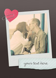 Heart DIY Photo 5x7 Folded Card