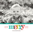 Very Merry 2012 4.75x4.75 Flat