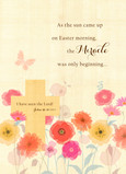 Flower Field Easter 5x7 Folded Card