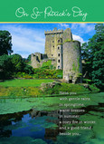 Irish Castle 5x7 Folded Card