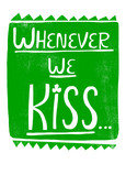 Little Jig Kiss 5x7 Folded Card
