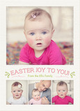 Easter Photo Joy 5x7 Flat Card