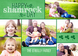 Shamrock Day 7x5 Flat Card