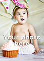 Vertical Thanks Photo 3.75x5.25 Folded Card