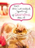 It's Not "Spoiling" if Grandma Does It 5x7 Folded Card