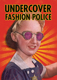 Birthday Fashion Police 5x7 Folded Card