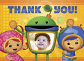 Umizoomi birthday thank you card 5.25x3.75 Folded Card