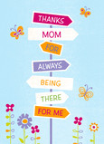 The Right Mother's Day Direction 5x7 Folded Card