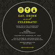 Dinner and Drinks Party Invitation 4.75x4.75 Flat