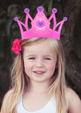 Princess Crown Photo Birthday Card 5x7 Folded Card