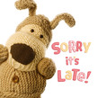 Belated Boofle Birthday 4.75x4.75 Folded Card